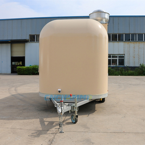 Food Truck, Rimorchio per <span class=keywords><strong>Catering</strong></span> Mobile, Completamente Attrezzato, Carretti Mobili per Birra, Gelato e Caffè da Esterno, Rimorchi per Alimenti Completamente Equipaggiati - Product Image 4