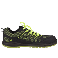 Chaussures de sécurité à embout d'acier, tige en maille KPU, chaussures de travail montantes, chantiers de construction, unisexe, été, semelle intermédiaire en fer, isolation électrique