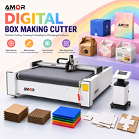 Machine de découpe numérique CNC pour boîtes en carton, pour prototypes et production d'emballages