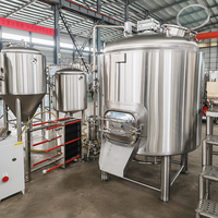 Équipement de brasserie 500L 800L 1000L, équipement de brassage de bière artisanale, machine à fabriquer de la bière