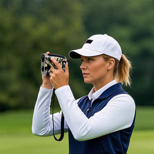 डिजिटल ऑप्टिकल पावर मीटर तीरंदाजी शिकार रेंज 7x ज़ूम ip54 वाटरप्रूफ एलसीडी डिस्प्ले गोल्फ के लिए लेजर रेंजफाइंडर - Product Image 4