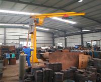 Grue à flèche 1 tonne 2 tonnes rotation 360° montée sur pilier pour manutention de moules, presse, atelier, ligne d'estampage, moteur, télécommande Mingdao