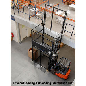 2-6 lantai kapasitas <span class=keywords><strong>5000kg</strong></span> gudang pabrik menggunakan hidrolik kargo <span class=keywords><strong>Lift</strong></span> CE barang disesuaikan kargo kargo angkat - Product Image 4