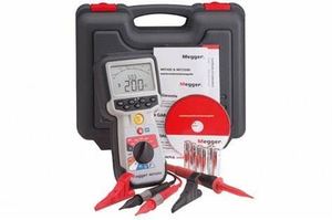 Megger เครื่องวัดความต้านทานฉนวนกันความร้อน250V 500V 1000V สำหรับ MIT400วิเคราะห์ยี่ห้ออเมริกัน - Product Image 6