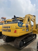 Excavatrice Komatsu PC160 d'occasion en bon état, performances excellentes, excavatrice Komatsu