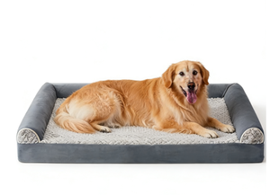Camas Ortopédicas para Perros, Impermeables, de Espuma Viscoelástica, Cama Grande para Perros con Laterales, Base Antideslizante con Funda Lavable Extraíble - Product Image 3