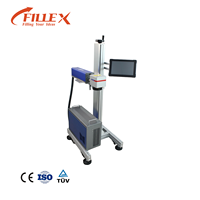 Machine de marquage laser automatique pour tuyaux en PVC et câbles en PE avec laser à fibre de 30-50W, haute précision, équipement durable