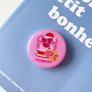 Accessoires de téléphone portable comme cadeaux support de téléphone design de luxe usine en gros logo personnalisé support de poignée pliable donner des cadeaux - Product Image 6