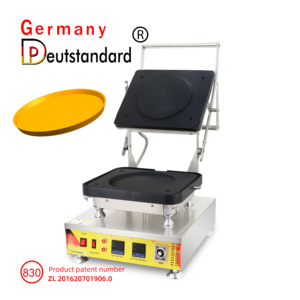Presse à tarte ronde Deutstandard NP-830 d'Allemagne, 250/231 mm, 1 trou, grande machine à tarte ronde, machine à coquilles de tarte, tarte aux œufs - Product Image 1