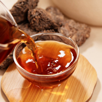 Thé Pu'er Lao Cha Tou Premium vieilli 6 ans, pépites de thé Shu Pu Erh naturelles rares pour la vente en gros et la personnalisation