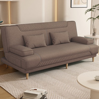 Canapé-lit pliant en cuir anti-griffures pour chat, simple et moderne, idéal pour les petits appartements et salons familiaux