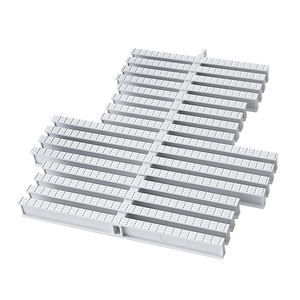 Vente en gros de caillebotis de piscine en ABS caillebotis d'angle à débordement pour gril de piscine en PVC <span class=keywords><strong>bois</strong></span> aluminium - Product Image 2