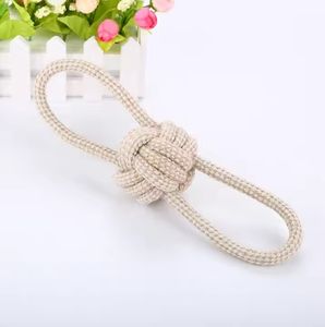 Giocattoli di corda di cotone per animali domestici con doppio anello: la corda di cotone non può mordere i giocattoli per cani <span class=keywords><strong>cattivi</strong></span> - Product Image 4