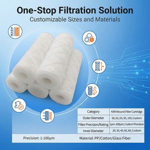 ไส้กรองแบบพันด้วยเส้นใย PP ขนาด 5 ไมครอน 10/20/30 นิ้ว สำหรับกรองน้ำกระบวนการ - Product Image 6