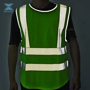 Gilet réfléchissant LX Engineer Gilet de sécurité industriel Gilet de sécurité réfléchissant de construction avec logo