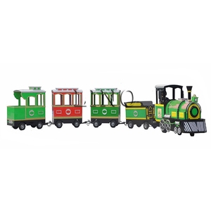 Günstiger Park Train Amusement Rides Track less Train Elektrischer Kinder zug Zum Verkauf - Product Image 1