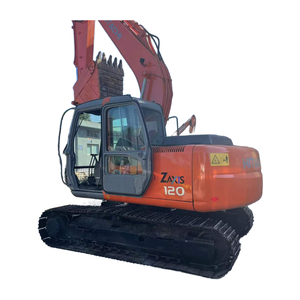 Hitachi Digger ZX120 machine de haute qualité 12 tonnes Hitachi pelleteuse d'occasion ZX120 ZX130W ZX135 ZX200 ZX210 de seconde main à vendre - Product Image 1