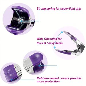 Stainless Steel Windproof Clothespin Set - Creative Business <b>Gift</b> for Company Giveaways - Product Image 4