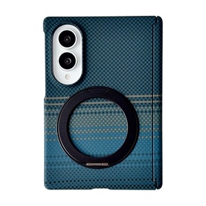 Luxury Carbon Fiber Texture Magnetic Phone Case for Samsung Z Fold 8 Ultra 7 With 360° Metal Ring Stand Slim <b>PC</b> Shockproof Cover - Product Image 1