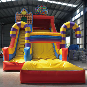 Château sautant gonflable d'enfants extérieurs avec la garantie matérielle de 2 ans de PVC de glissières pour la noce - Product Image 6