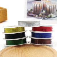 Filo Metallico Colorato da 0,4mm per Fiori, 10m/Rotolo, Filo per Legare Steli di Bouquet Fai-da-Te, Filo per Confezioni Regalo, Filo Metallico per Fioristi, Vendita all'Ingrosso