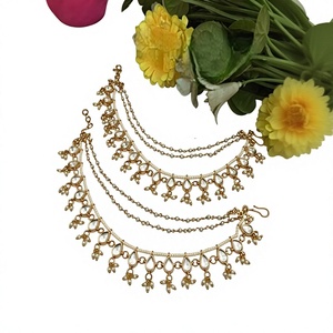 Pendientes Elegantes de Latón Chapado en Oro de Primera Calidad para Mujer, Regalo de Boda, Compromiso, Fiesta, Ocasión Especial - Product Image 2