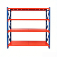 Étagère de stockage industrielle en acier réglable, robuste, pour palettes