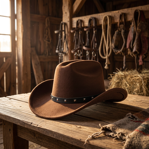 Jastore Unisex Adults <b>Western</b> Raffia Fedora Cowboy <b>Hat</b> Silk Screen Printed Adjustable Belt Buckle Party Use Spring/Summer (Ages - Product Image 3