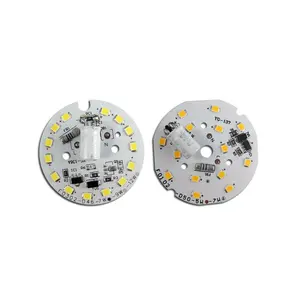 AC220V SMD2835 Chip LED USB-HID 3W 5W 7W 9W 12W 15W 18W 24W Driver Gratis SMD 2835 Manik-manik Ringan 80RA Tidak Berkedip untuk Lampu LED