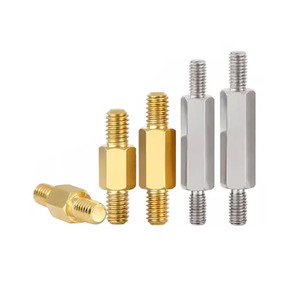 Parafuso de Espaçamento Hexagonal de Aço Inoxidável 304 M2 M3 M4 Personalizado de Comprimento Duplo com Rosca Macho de Latão para Placa-Mãe - Product Image 2