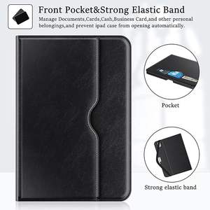 Étui Folio en cuir PU de qualité supérieure pour <span class=keywords><strong>iPad</strong></span> <span class=keywords><strong>Mini</strong></span> 6 2021 6e génération porte-crayon magnétique TPU antichoc fonction de poche - Product Image 6