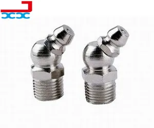 China Factory High Quality Free Sample Grease Fitting Steel Zinc Plated Straight Grease Nipple