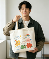Sac fourre-tout en tissu non tissé réutilisable, écologique, personnalisable, très populaire, nouveau style 2026, pour le shopping