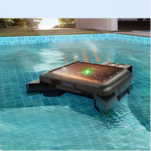 Robot Pulitore per <span class=keywords><strong>Piscina</strong></span> Cinese - Aspirapolvere Automatico Senza Fili, Pulitore Robotico Intelligente per Facile Manutenzione - Product Image 1