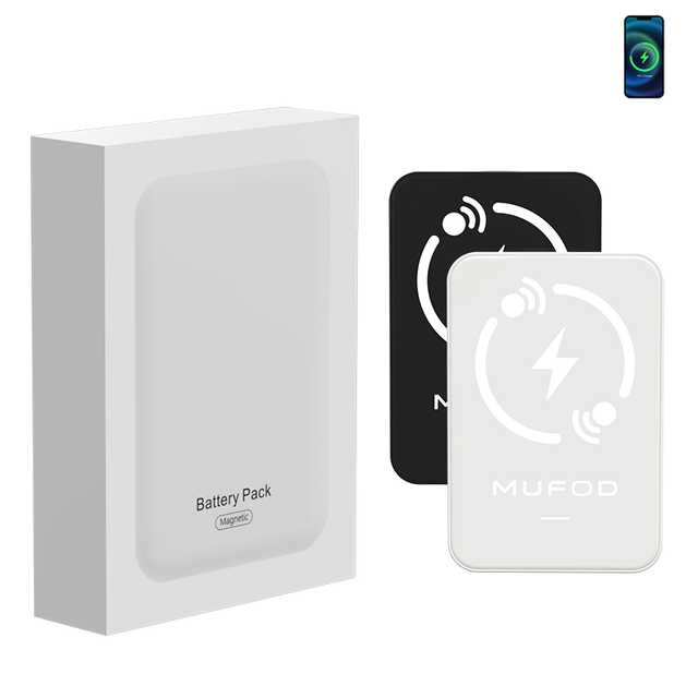 Qi2 Power Bank 10000mah Magnetic Wireless Charger Powerbank compatible with iPhone Portable 10000Mah Battery Phone Fast Charging