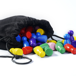 Cờ đam Trung Quốc thiết lập trò chơi tương tác giáo dục cao cấp thanh lịch màu trắng cờ gỗ trò chơi hội đồng quản trị với miếng - Product Image 5