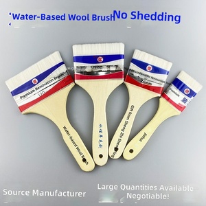 Pennello in Lana con Manico in Legno, <span class=keywords><strong>Pennelli</strong></span> Industriali per <span class=keywords><strong>Dipingere</strong></span> Pareti a Basso Prezzo - Product Image 2