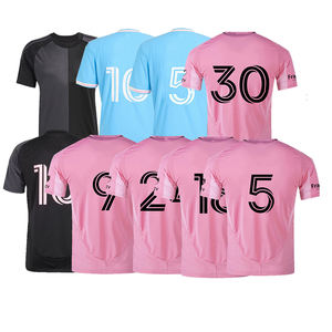 Toptan Futbol Formaları 2025 2026 Yeni Kulüp Forması No.9 No.10 No.18 No.5 Erkek ve Kadın Futbol Forması Yüksek Kaliteli Polyester - Product Image 1