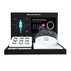 Expositor de mostrador LED interactivo inteligente de acrílico personalizado con protección antirrobo para dispositivos portátiles en tiendas minoristas digitales - Product Image 2