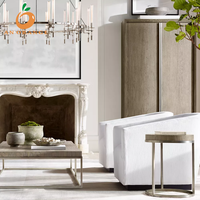 Canapé sectionnel élégant en tissu pour salon, siège cascade, structure en bois massif, mobilier d'intérieur, coussin moelleux pour hôtel et villa