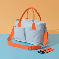 Organisateur de poussette espace de rangement supplémentaire pour poussette sac de maman sac à couches, pour transporter des couches et des jouets