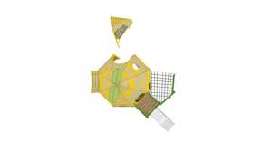 Équipement <span class=keywords><strong>de</strong></span> terrain <span class=keywords><strong>de</strong></span> jeux commercial en bois finlandais <span class=keywords><strong>de</strong></span> haute qualité pour enfants, destiné aux sports et aux parcs à thème - Product Image 3
