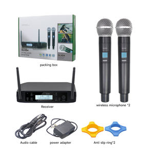 Sistema Microfonico Wireless GLXD4 Professionale per Performance da Palco a 2 Canali UHF Palmare Dinamico Headset Stile Portatile - Product Image 6