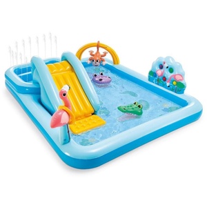 Parque Acuático Inflable de PVC para Niños, Piscina Infantil para Juegos Acuáticos y Diversión al Aire Libre en Verano - Product Image 3