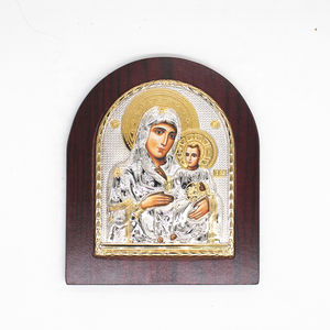 Decorazione Della casa Religiosi Icone Decorazione Squisita Cattolica Fatti A Mano Decorazione Religiosa Artigianato Vergine Maria Chiesa Natale Regalo - Product Image 1