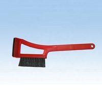 Brosse à neige avec grattoir à glace et manche en aluminium