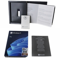 Windows 11 Pro USB Versión Completa Coreana con Tarjeta de Clave, Activación en Línea, 12 Meses de Garantía, Win 11 Pro FPP en Caja, Envío Gratis