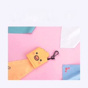 Oferta Especial: Paquete de Paños de Limpieza para Gafas y Lentes de Anime Personalizados con Llavero y Estuche |   Material de Microfibra Reutilizable Plegable Personalizado - Product Image 5