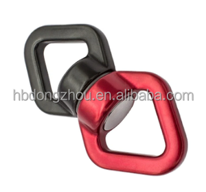 Dispositif rotatif à 360 degrés en forme de 8 en aluminium 30kN, <span class=keywords><strong>kit</strong></span> de suspension de protection contre les chutes <span class=keywords><strong>pour</strong></span> <span class=keywords><strong>balançoire</strong></span> d'arbre, camping, escalade, yoga - Product Image 4