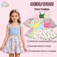 Impressions personnalisées ODM – Nouvelle collection : Robe d'été décontractée pour filles, une pièce, bretelles spaghetti, en soie de lait brossée, écologique, respirante, longueur genou